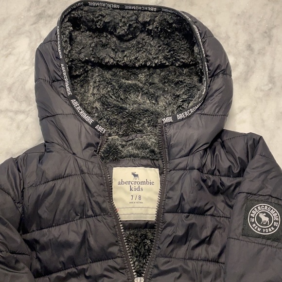 Winter jacket kids size 7-8 Abercrombie - Picture 2 of 4